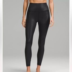 NWT Lululemon Shine Leggings. Size 12, 28inseam
